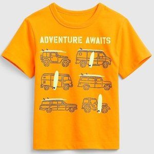 GAP Boy Adventure Awaits Graphic T-Shirt |3YRS NWT